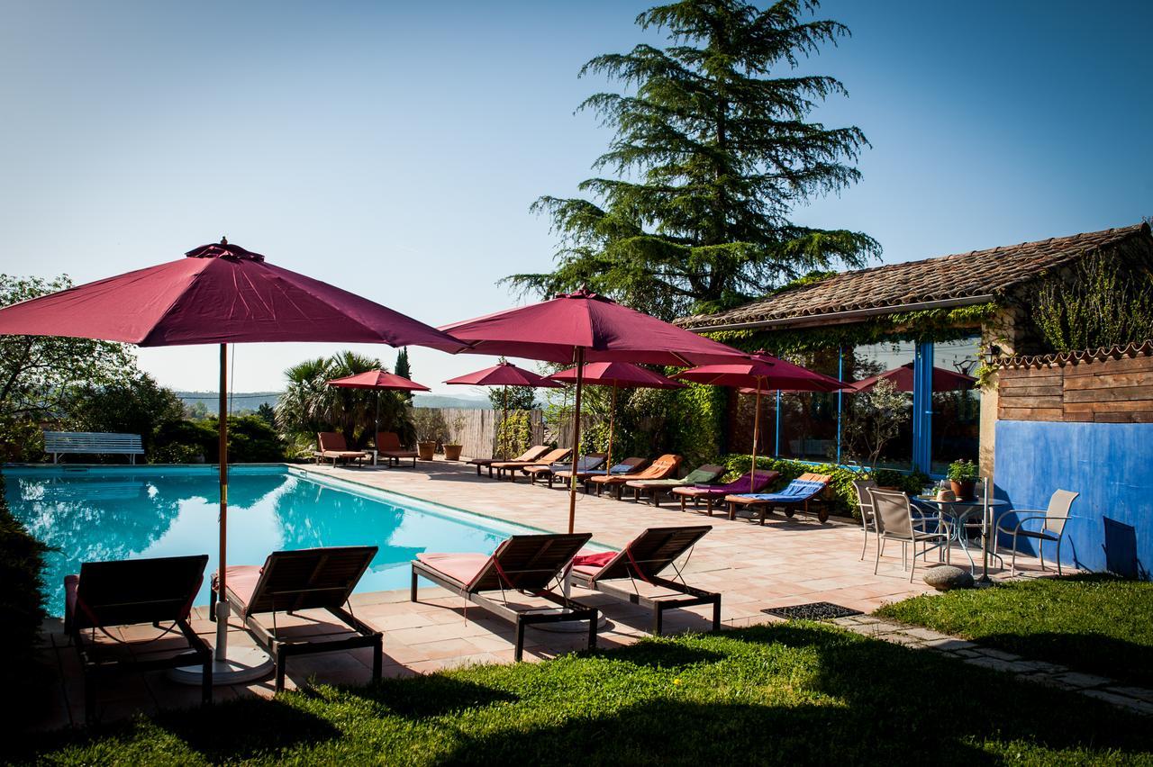 Chambres D'Hotes Et Gites Le Mas Bleu & Spa Resort Rosières Eksteriør billede